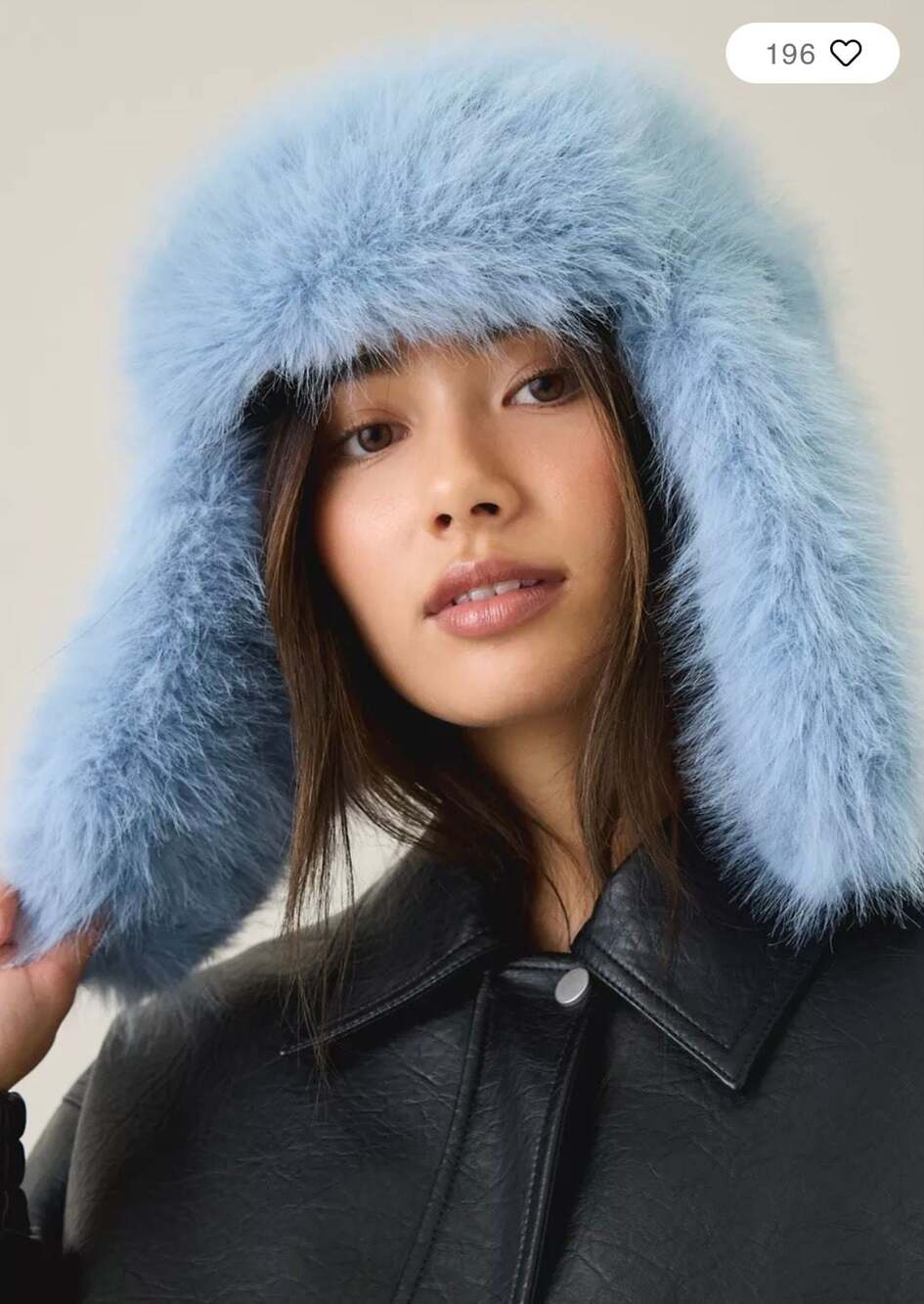 Plush Faux Fur Ear Trapper Hat
